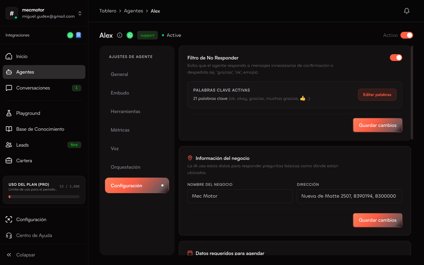 Agents by YudexLabs — visual 2
